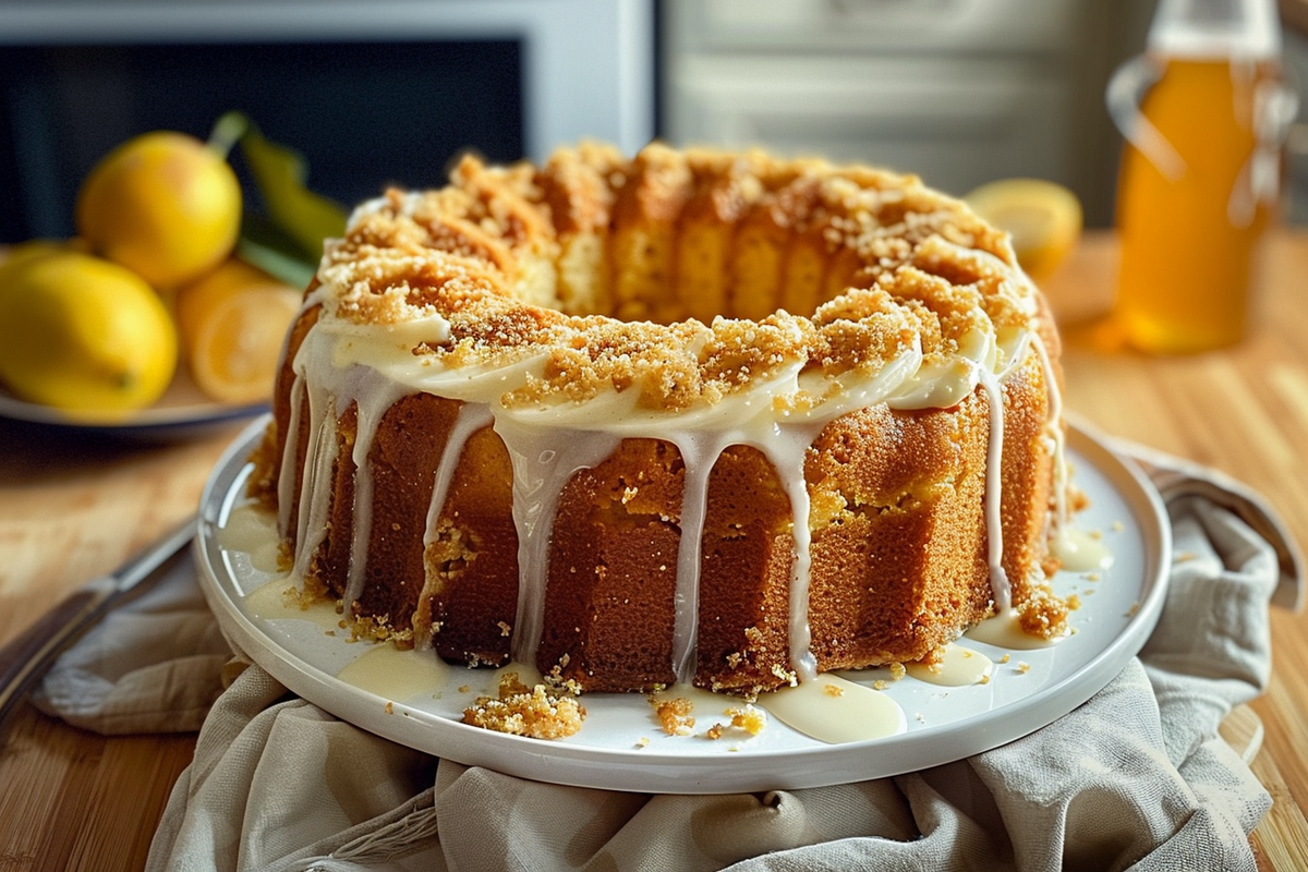 Lemon Crunch Pound Cake