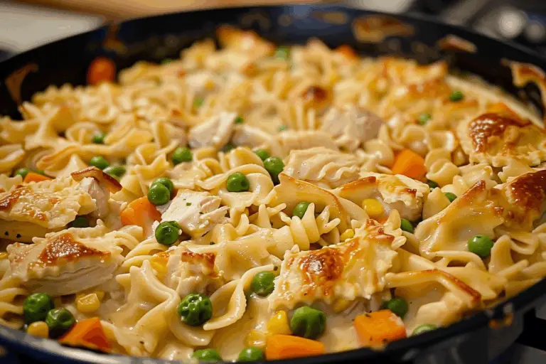 Chicken Pot Pie Pasta
