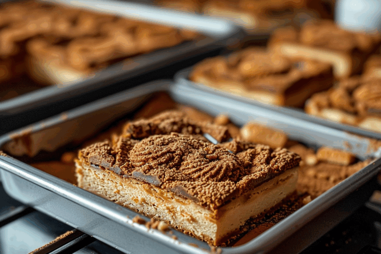 Biscoff Traybake
