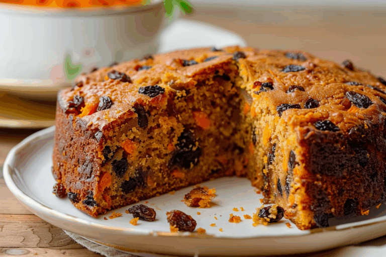 Carrot and Raisins Cake