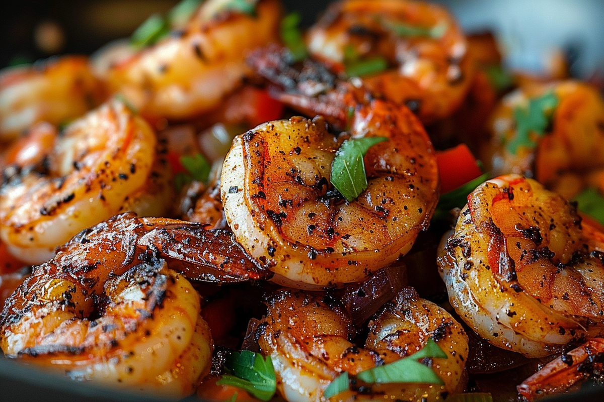 Spicy Blackened Shrimp