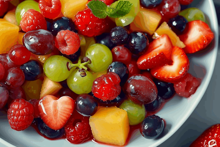 Grape Berry Fruit Salad