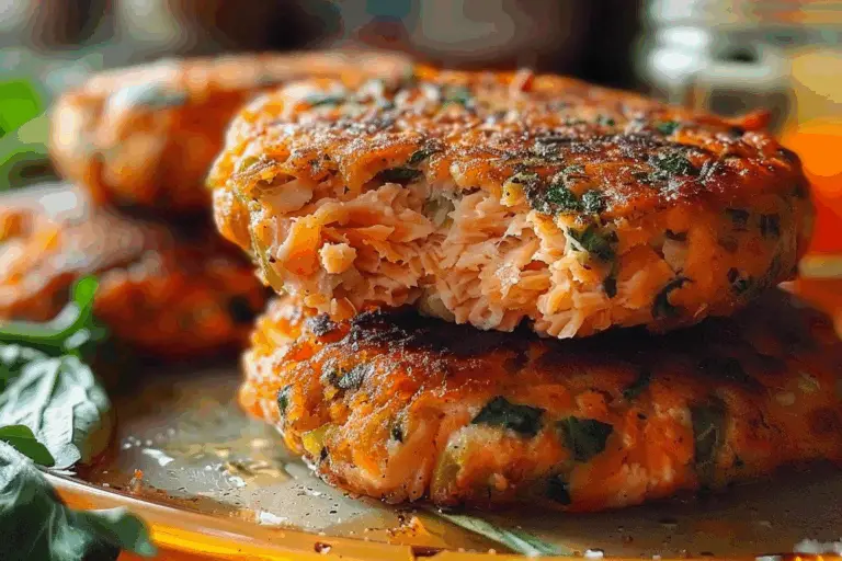 Mediterranean Salmon Patties