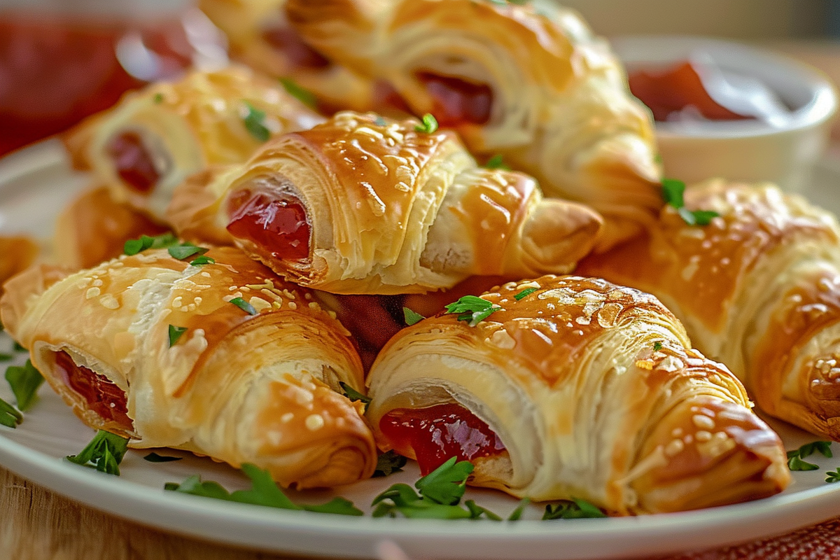 Air Fryer Pepper Jelly Crescent Bites
