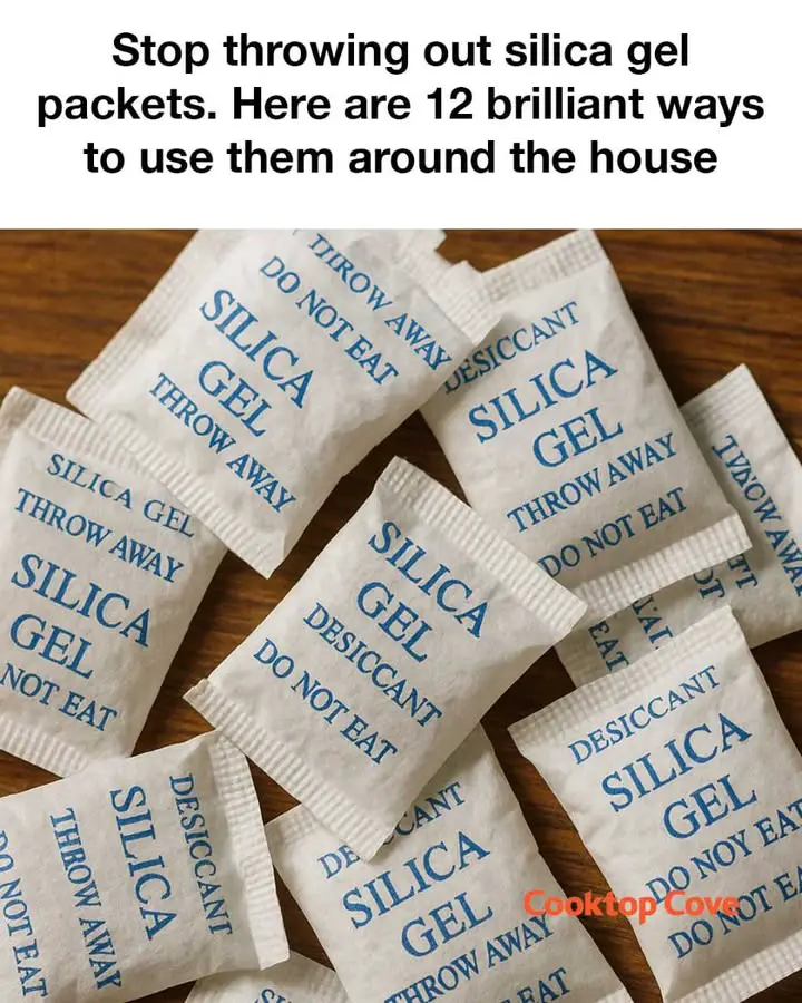 Stop Throwing Out Silica Gel Packets