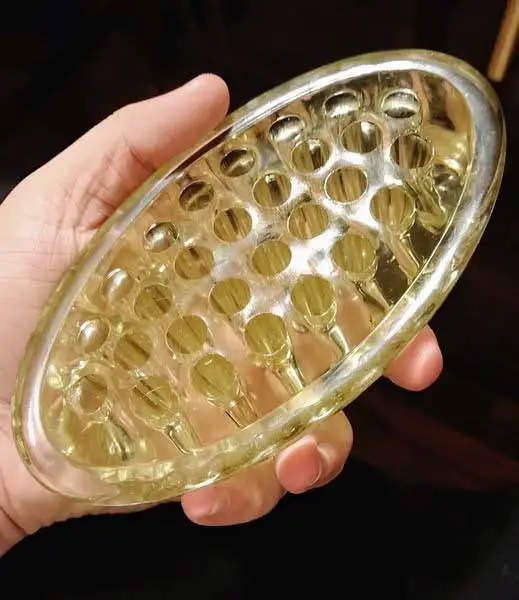 Glass Object With Narrow Openings