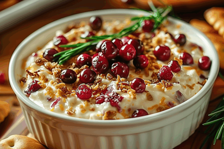 Cranberry-White Cheddar Dip