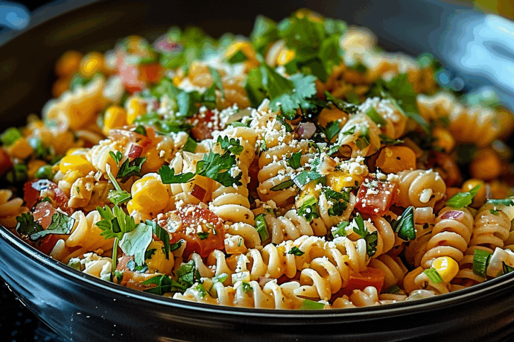 Mexican Street Corn Pasta Salad