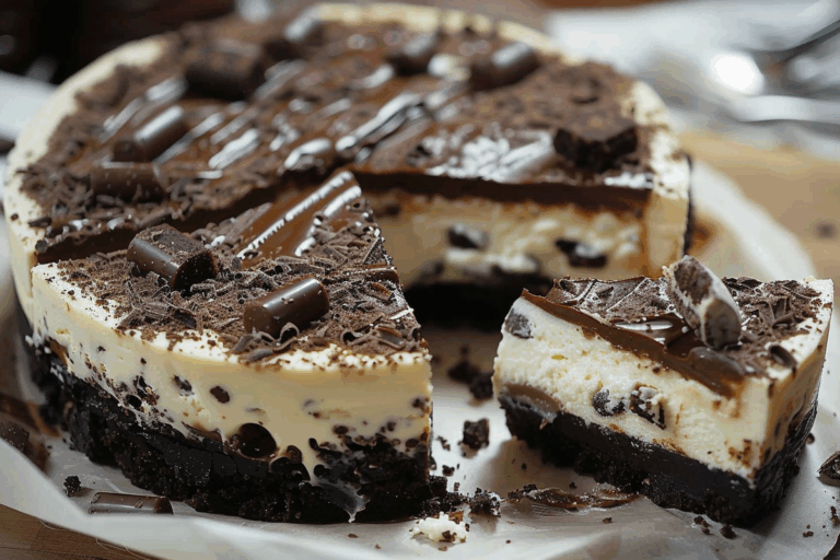 Chocolate Cookie Cheesecake