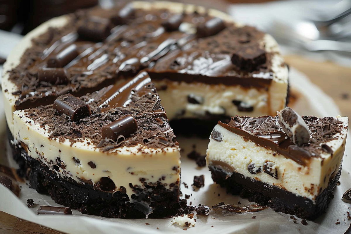 Chocolate Cookie Cheesecake