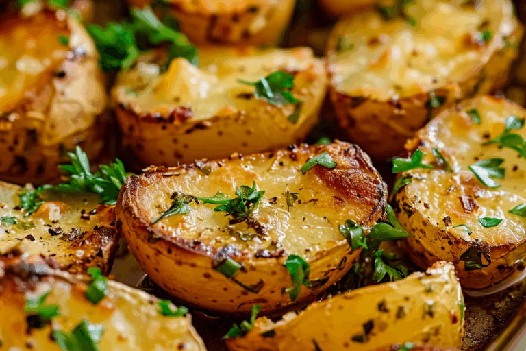 Parmesan and Herb Roasted Potatoes