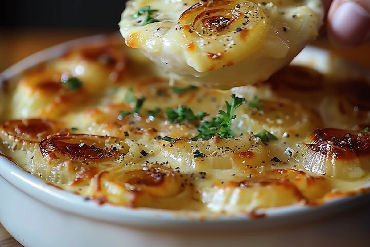 Roasted Parmesan Creamed Onions
