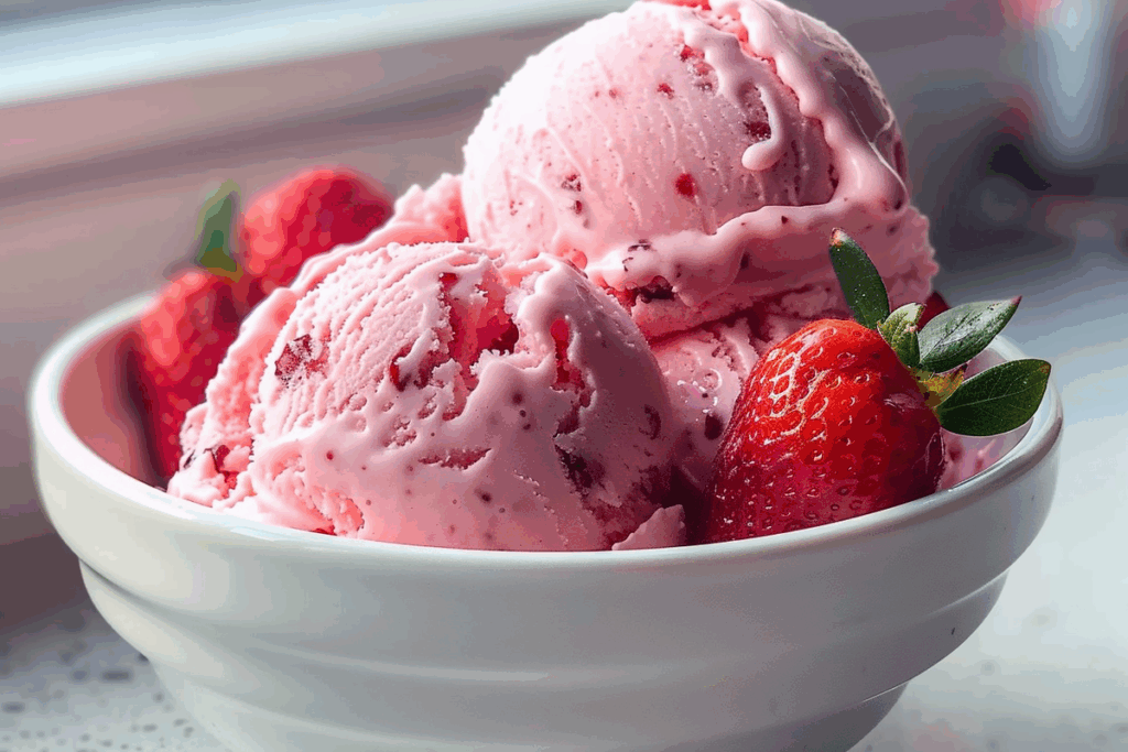Strawberry Ice Cream