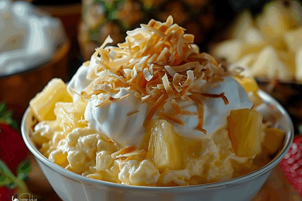 Hawaiian Pineapple Coconut Fluff