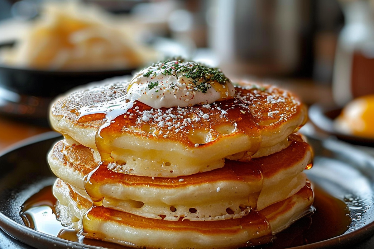 Fluffy Japanese Pancakes