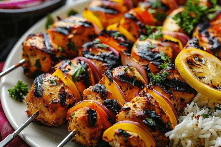 Persian Chicken Kabobs