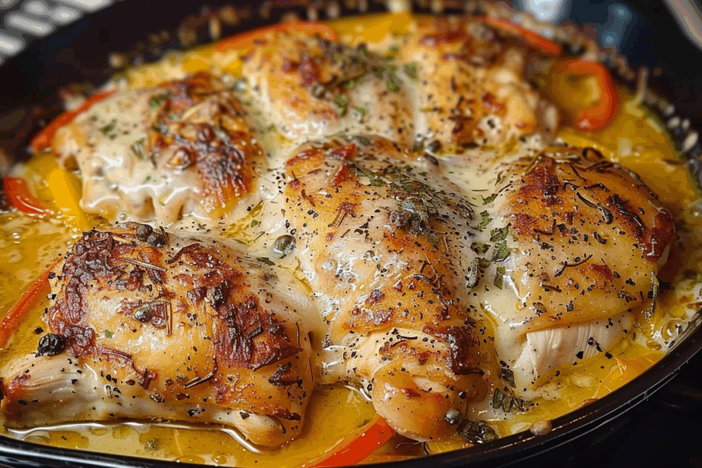 One Pan Sour Cream Chicken