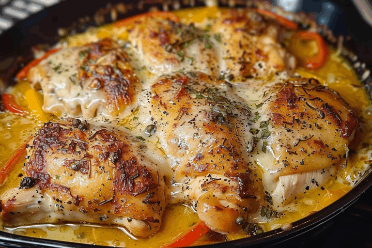 One Pan Sour Cream Chicken