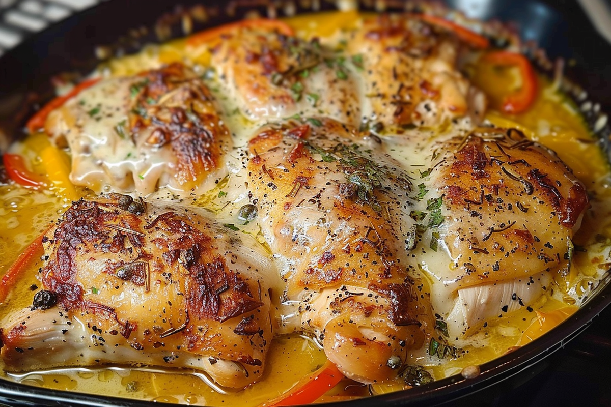 One Pan Sour Cream Chicken