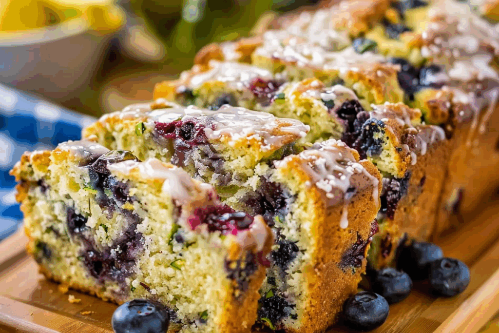 Blueberry Zucchini Bread