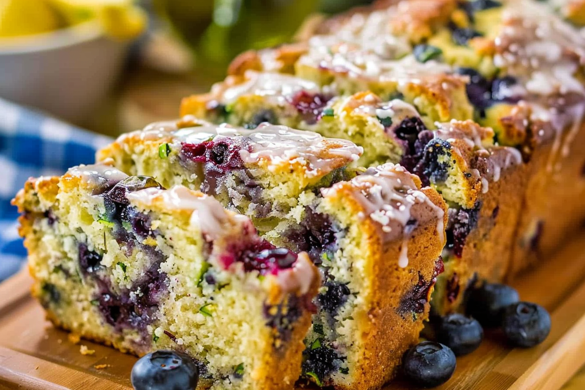 Blueberry Zucchini Bread