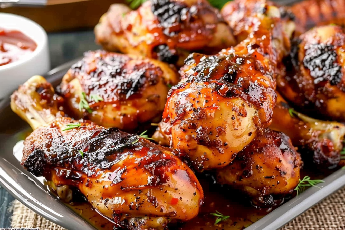 Grilling Chicken Drumsticks