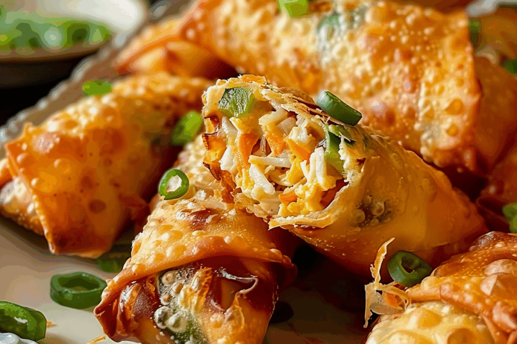 Jalapeño Popper Egg Rolls