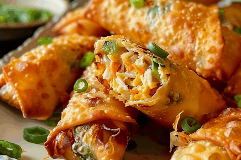 Jalapeño Popper Egg Rolls