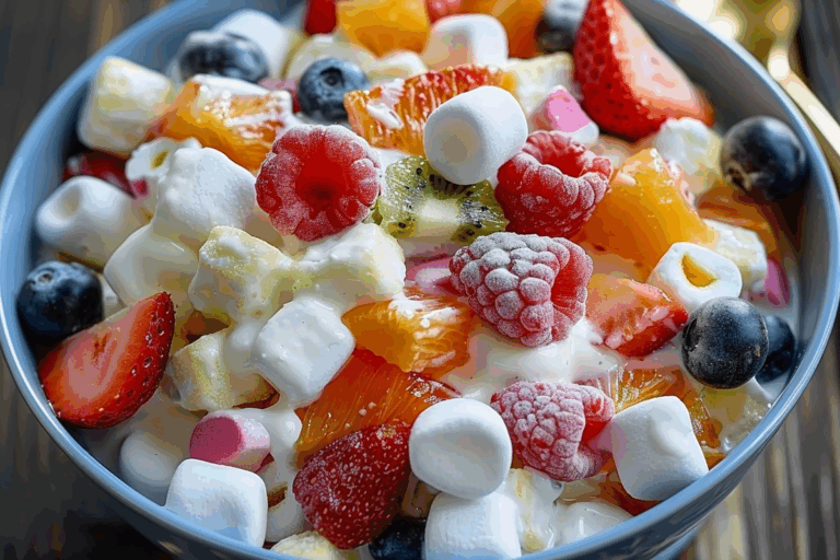 Creamy Marshmallow Fruit Salad