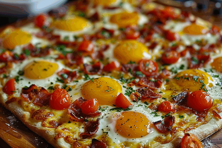Easy Breakfast Pizza