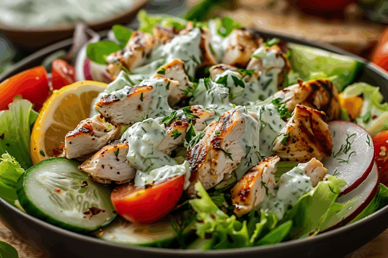 Tzatziki Chicken Salad