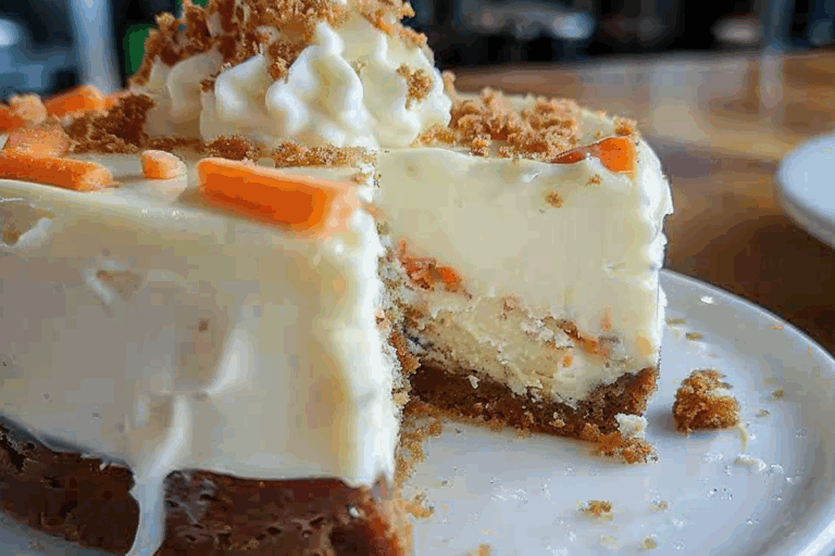 Carrot Cake Cheesecake Cake