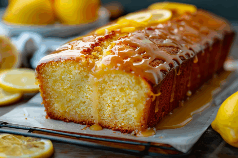 Lemon Drizzle Loaf Cake