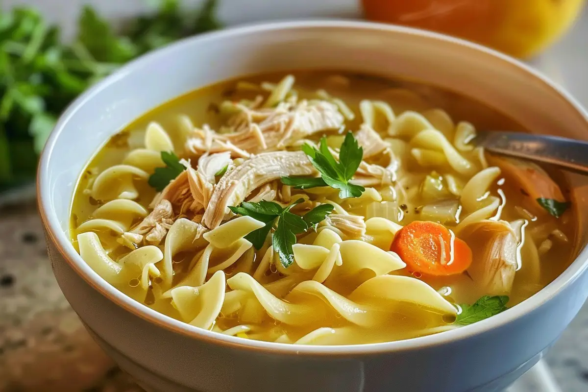 Homemade Chicken Noodle Soup