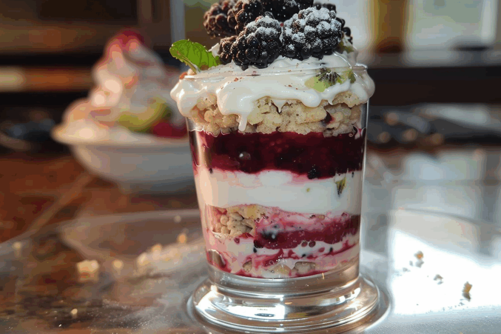 Blackberry Parfait