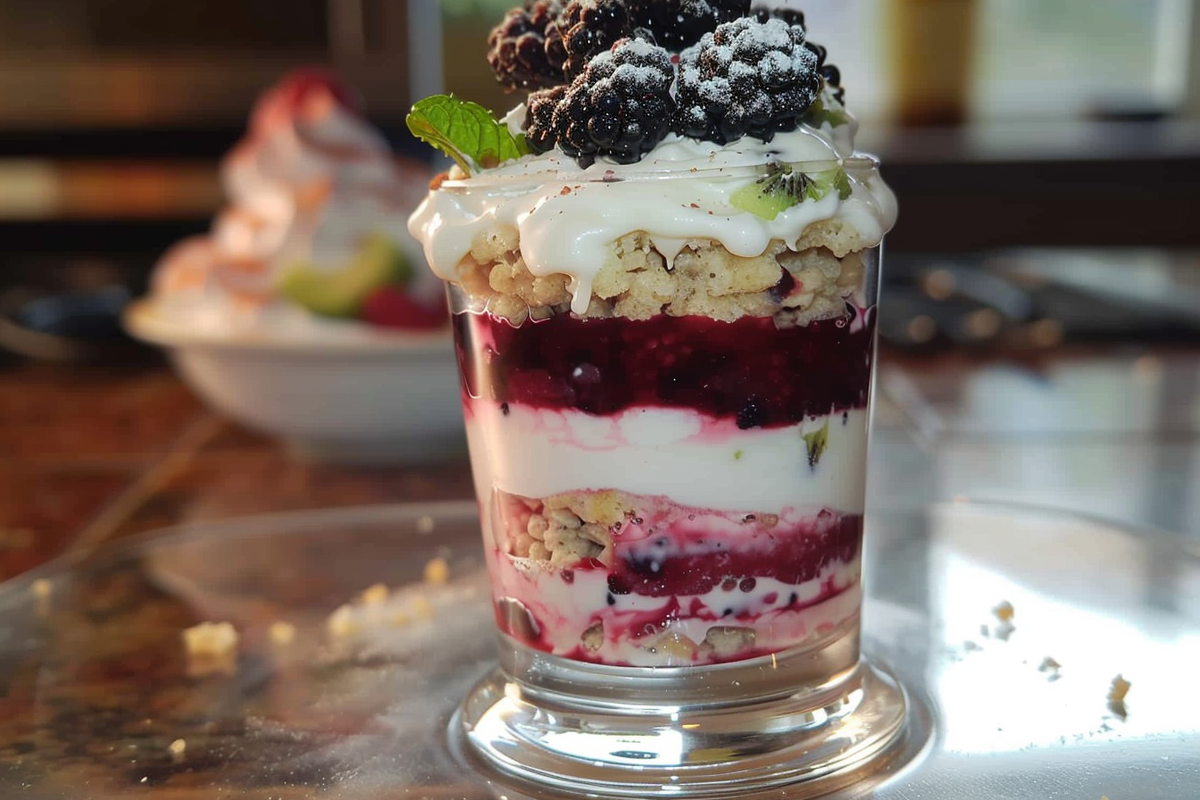 Blackberry Parfait