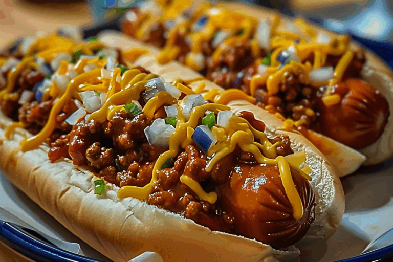 Chili Cheese Dog Boats