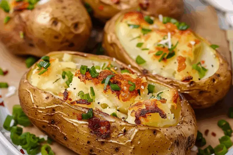 Crispy Air Fryer Baked Potatoes