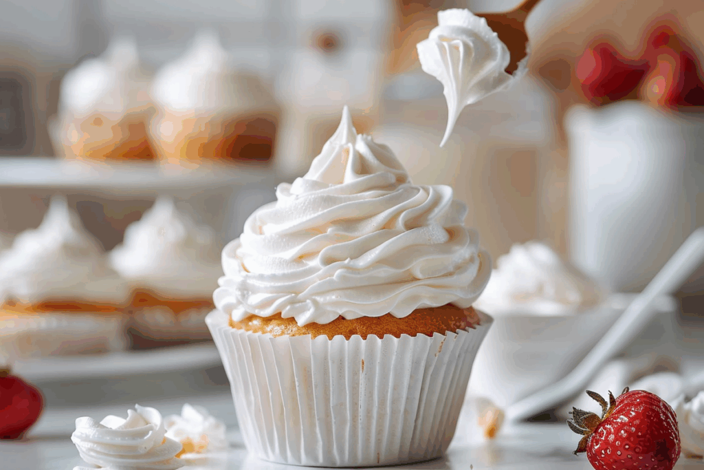 Vanilla Whipped Frosting Delight