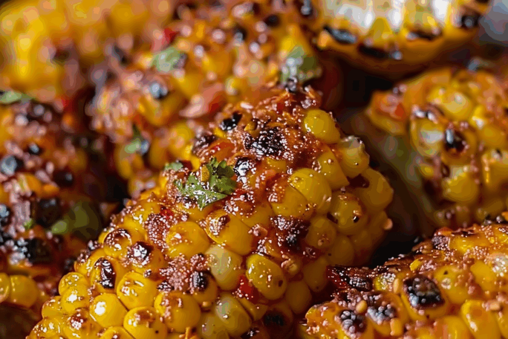 Spicy Grilled Corn