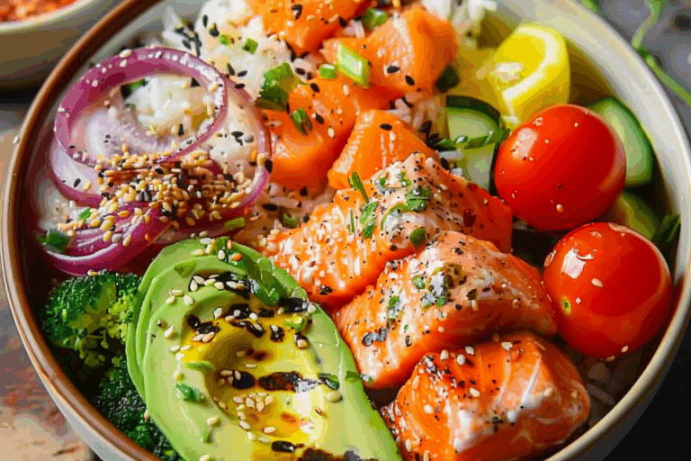 Salmon Power Bowl