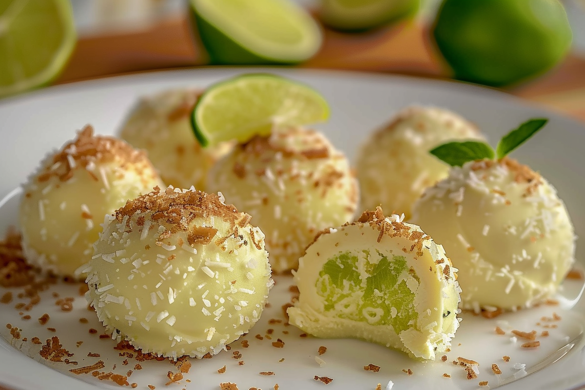 Key Lime Truffles