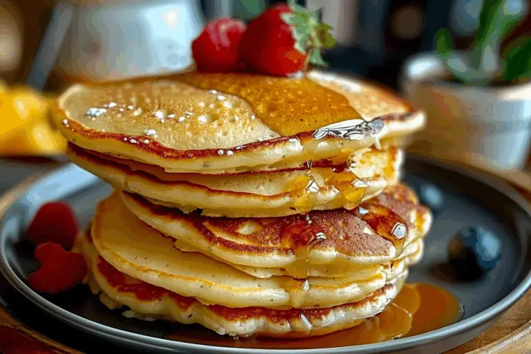 Cottage Cheese Pancakes