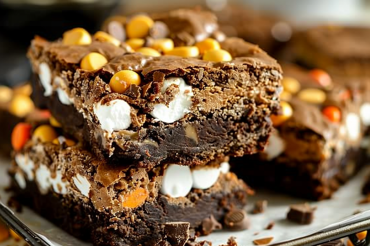 Reese’s Marshmallow Brownies