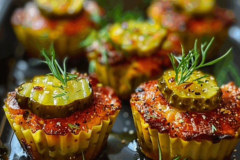 Dill Pickle Chicken Cups
