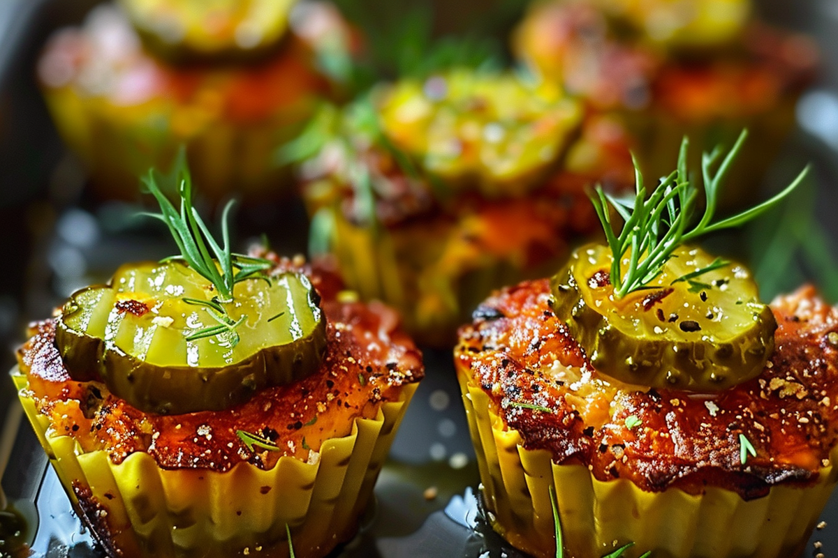 Dill Pickle Chicken Cups