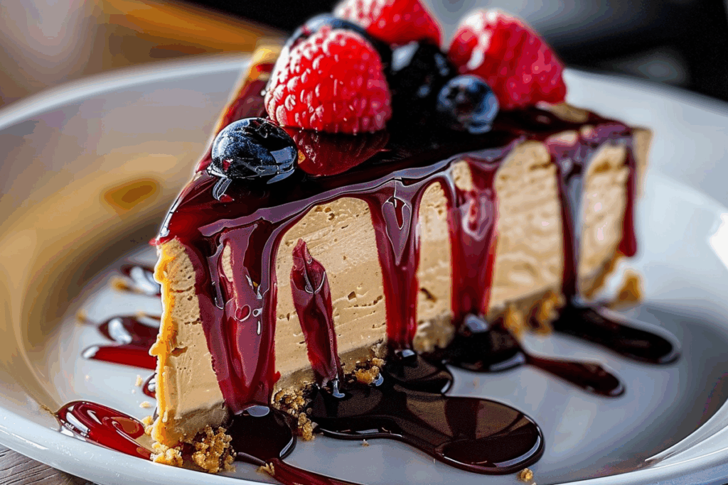 Peanut Butter & Jelly Cheesecake