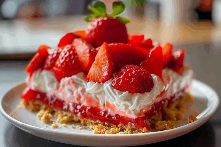 Strawberry Cheesecake Dump Delight