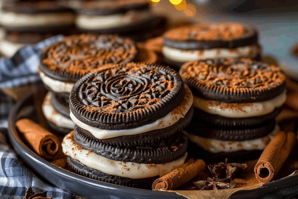 Oreo-Stuffed Cinnamon Treats