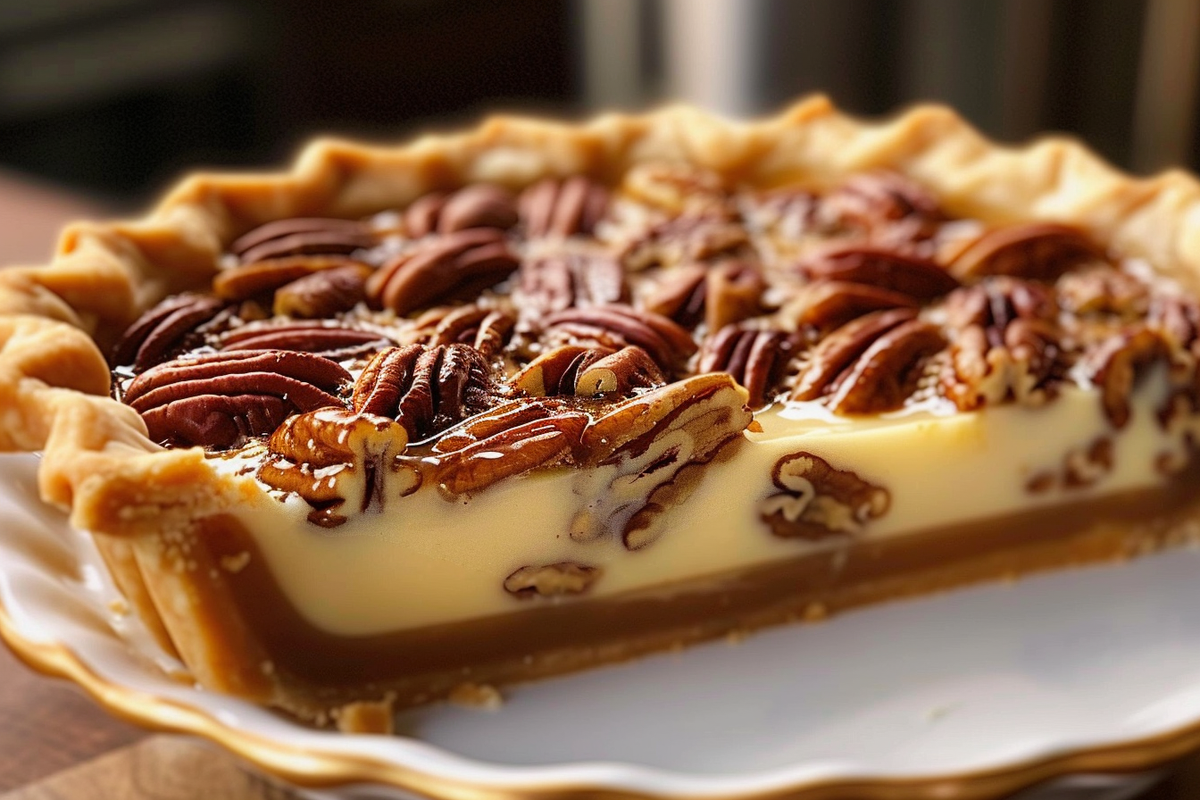 Condensed Milk Pecan Pie